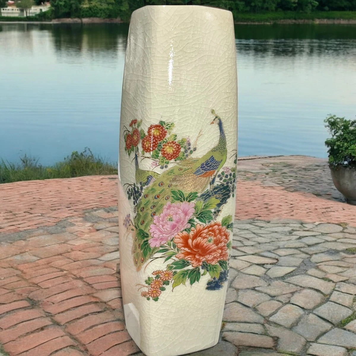 孔雀花瓶| eBay