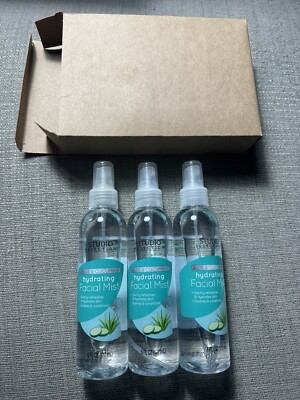 (3) Studio Selection Hydrating Facial Mist. Aloe & Cucumber. 6fl.oz Each