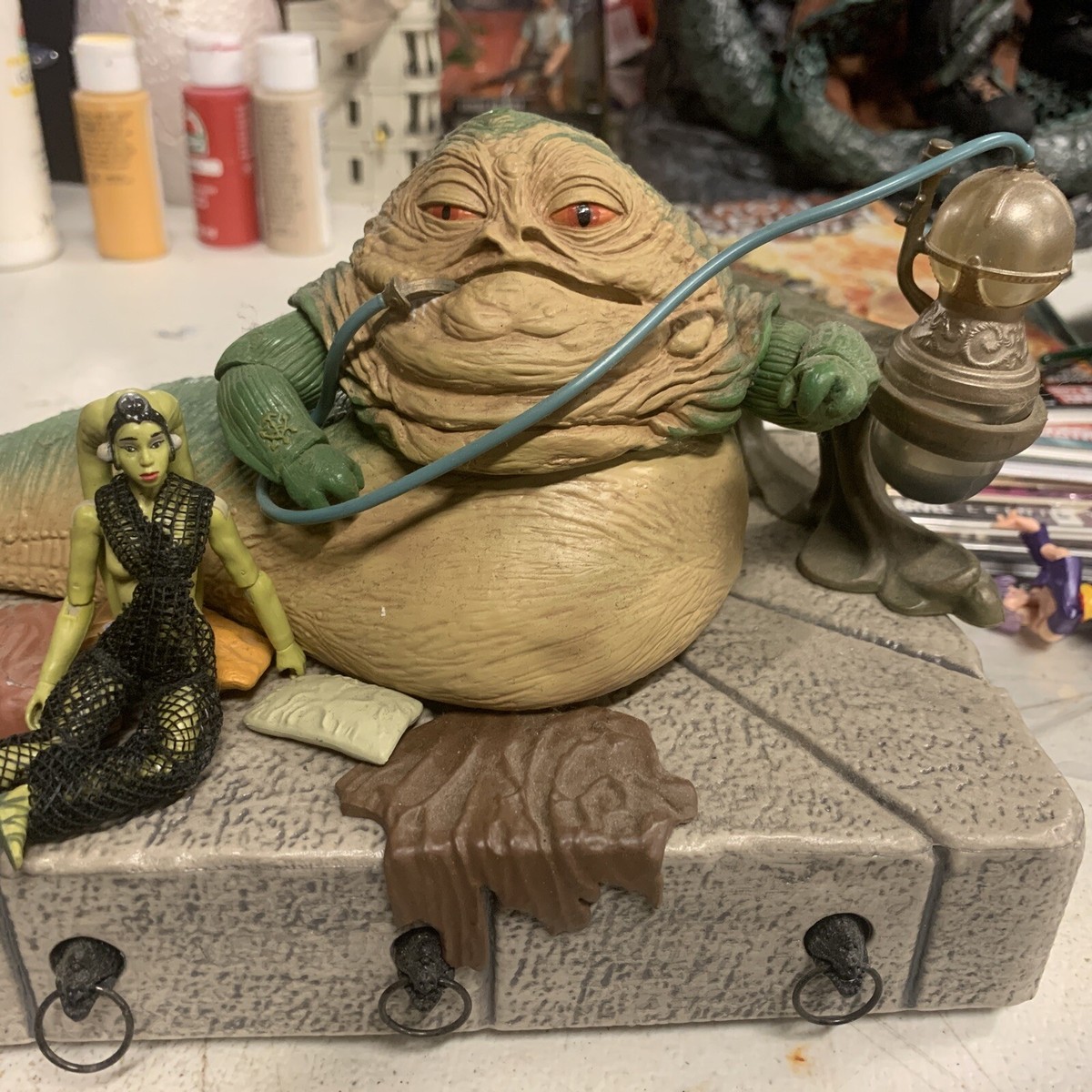 け*け様 スター・ウォーズ JABBA THE HUTT’S THRONE RO Jabba the Hutt´s Throne Room Playset Environment | the-vintage-studio