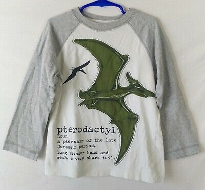 Crazy 8 Boy's Pterodactyl Dinosaur Shirt Size XS 4 