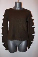 Girls New Look Army Green Jumper Age 12-13 Years