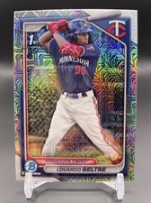EDUARDO BELTRE - 2024 Bowman Chrome Mojo 1st Bowman #BCP-170 Minnesota Twins