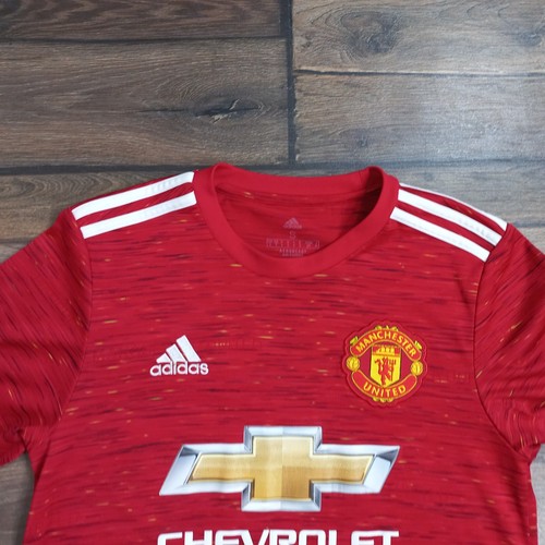 Manchester United Football Shirt 2020 2021 Size UK Small MUFC Footie Sports - Picture 7 of 18
