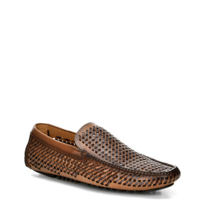 Cuadra slip on driver loafers leather driver black stingray shoe | Cuadra main image 4