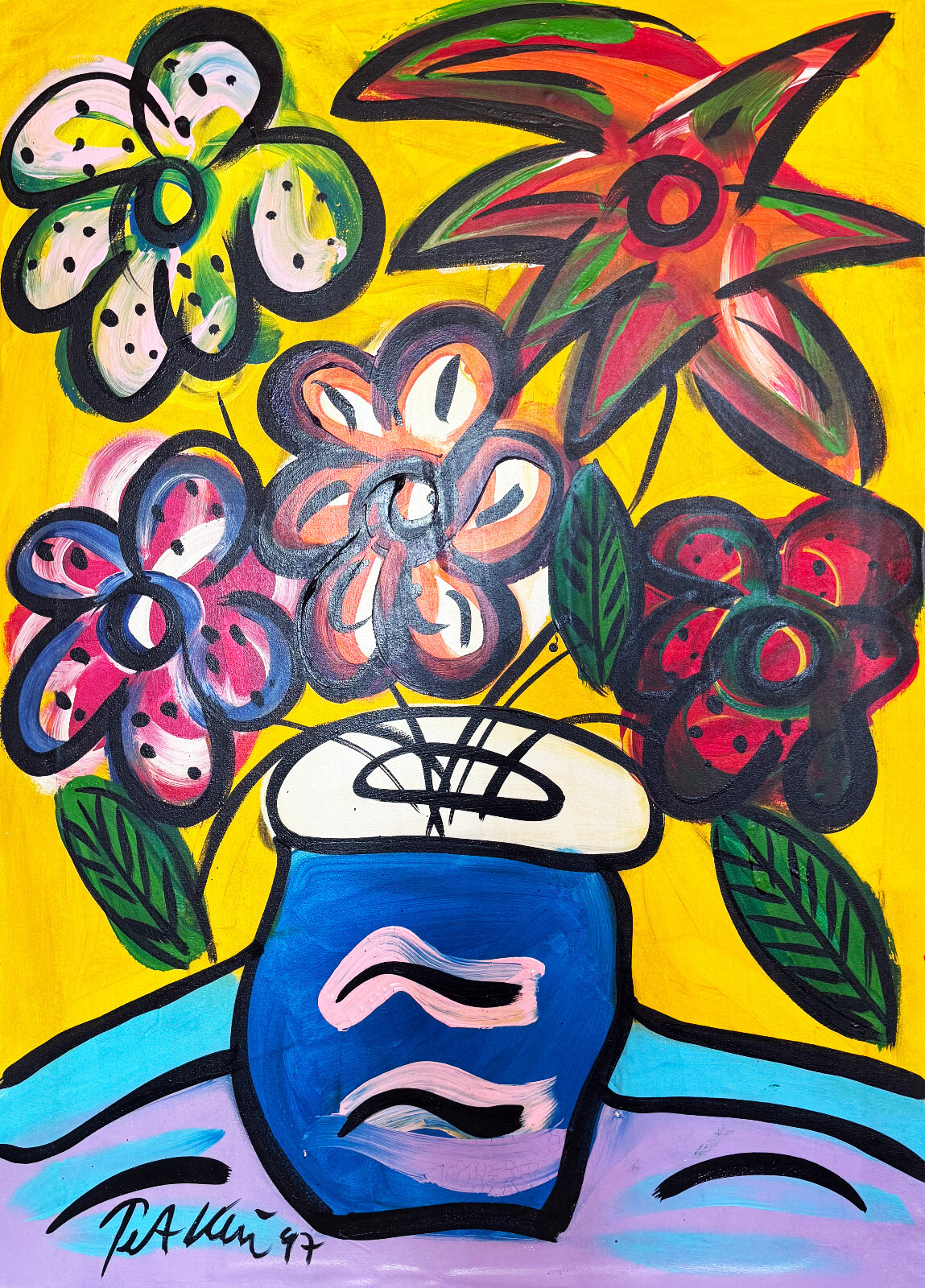 Peter Robert Keil "Blumengruß aus Wien" Berlin 97