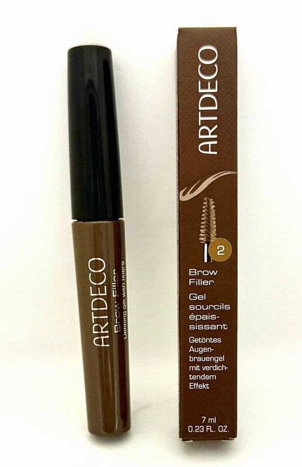 Artdeco Brow Filler, Getöntes Augenbrauengel, 7ml - 2 Light Brown