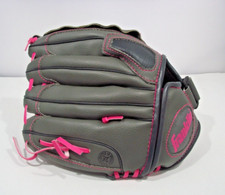 Franklin Youth Baseball Glove 10.5 inch Pink Gray Hand Crafted RH Throw  22708