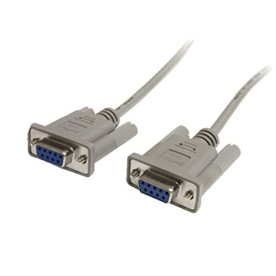 STARTECH.COM MXT100FF THIS 6FT STRAIGHT THROUGH SERIAL CABLE FEATURES TWO DB9 FE