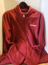 Vintage NFL Pro Line Zip Up Fleece Jacket Washington Redskins Football Size M