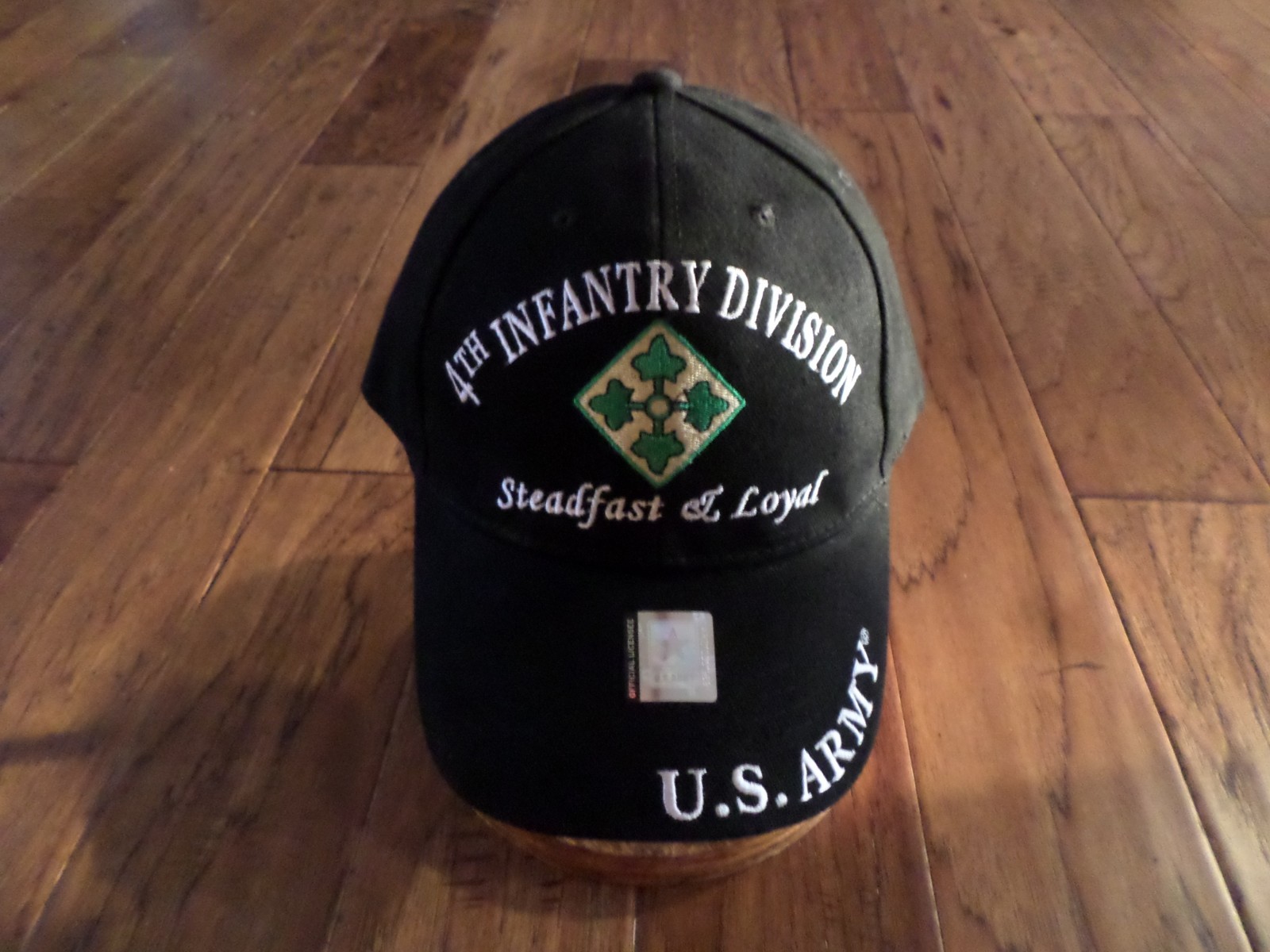 U.S. Army 1st Infantry Division Stonewashed Baseball Cap – Big Red One, Adjustable - View #4