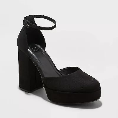 A new day black heels sale