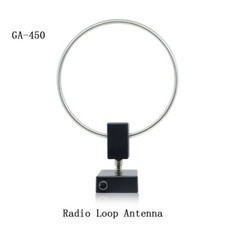 GA-450 Loop Antenna SDR Radio Antenna SW 2.30-30MHz MW 522-1710KHz 20DBI
