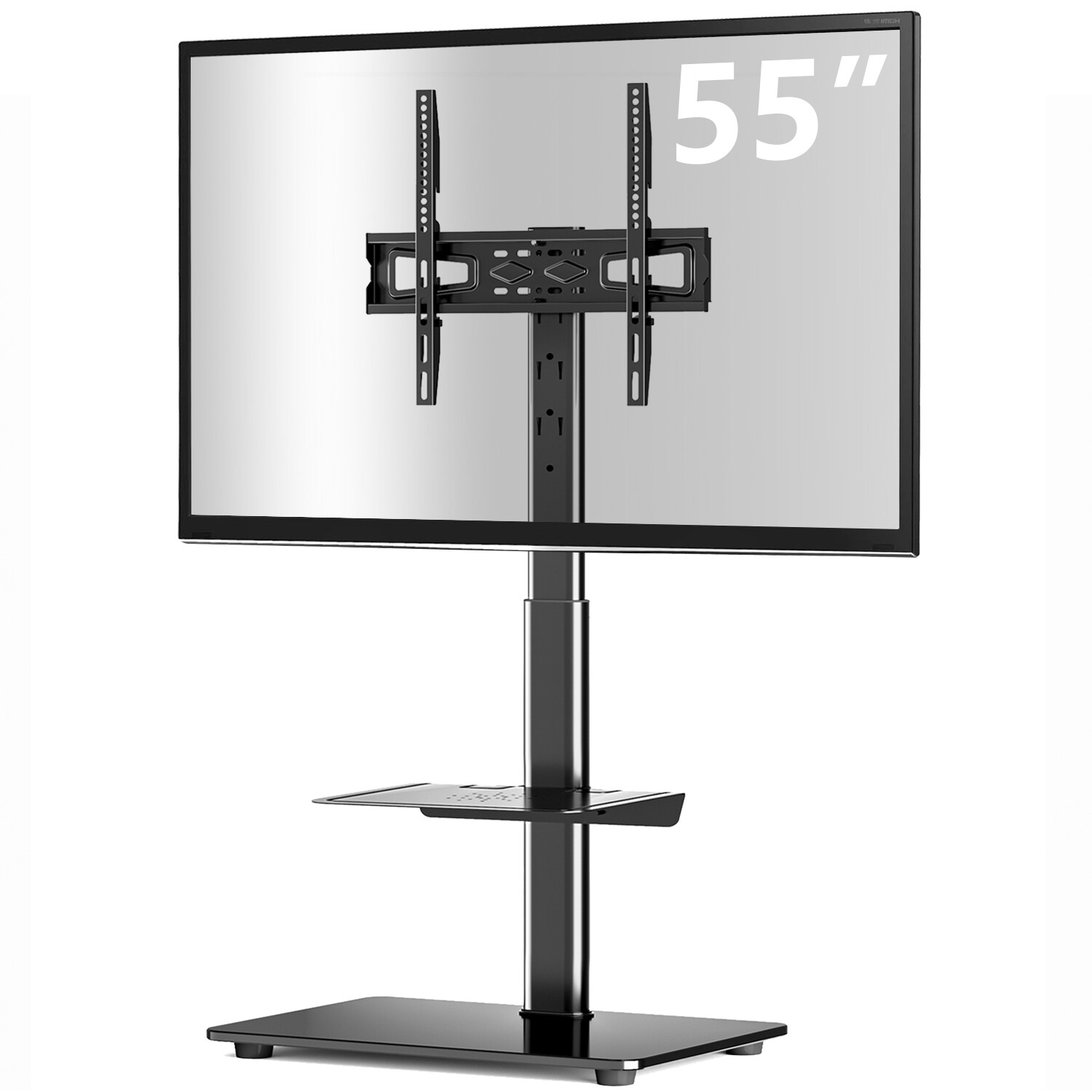 Yomt Universal Tv Stand Base Tv Floor Stand For Most 27 55 Inch Flat Screen Tvs Ebay