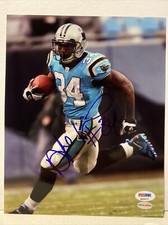 DeAngelo Williams Signed Carolina Panthers 8x10 Photo PSA/DNA & GTSM