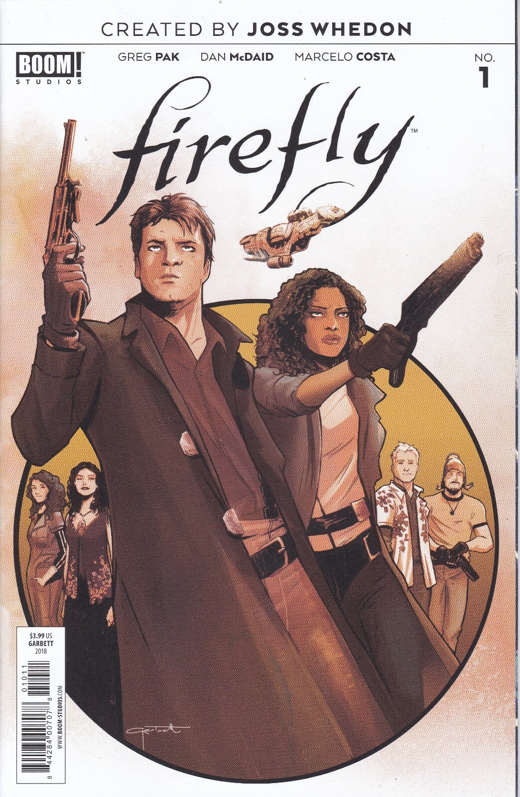 FIREFLY #1 (2018) - Cover A - Back Issue