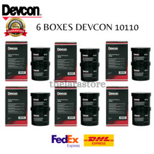 6 x DEVCON 10110 PLASTIC STEEL PUTTY A 1 lb. Kit FREE EXPRESS SHIPPING