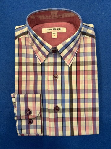 3 Shirts Boys Dress Shirts Isaac Mizrahi & Soul BOYS Size 4 Brand New With Tags - Foto 4 di 4