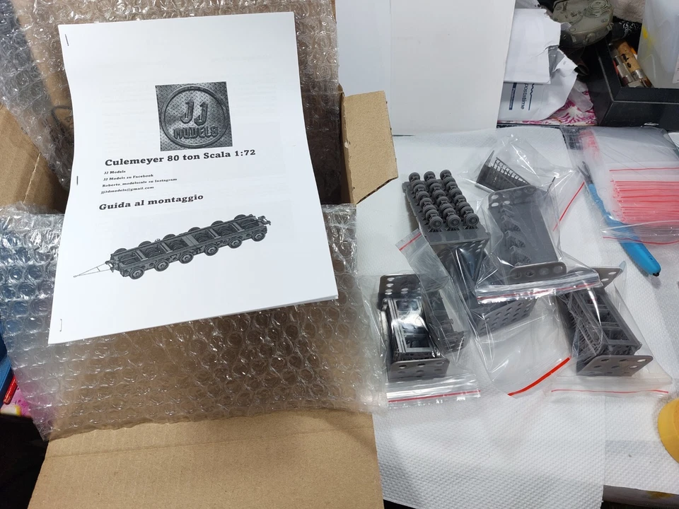 Culemeyer 80 ton Kit In Resina Scala 1:72 - Immagine 4 di 4