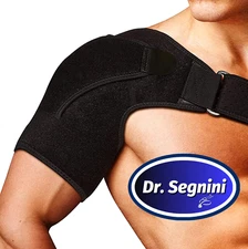 SHOULDER BRACE ROTATOR CUFF PAIN RELIEF SUPPORT ADJUSTABLE BELT SLEEVE SPRAINS✅⭐