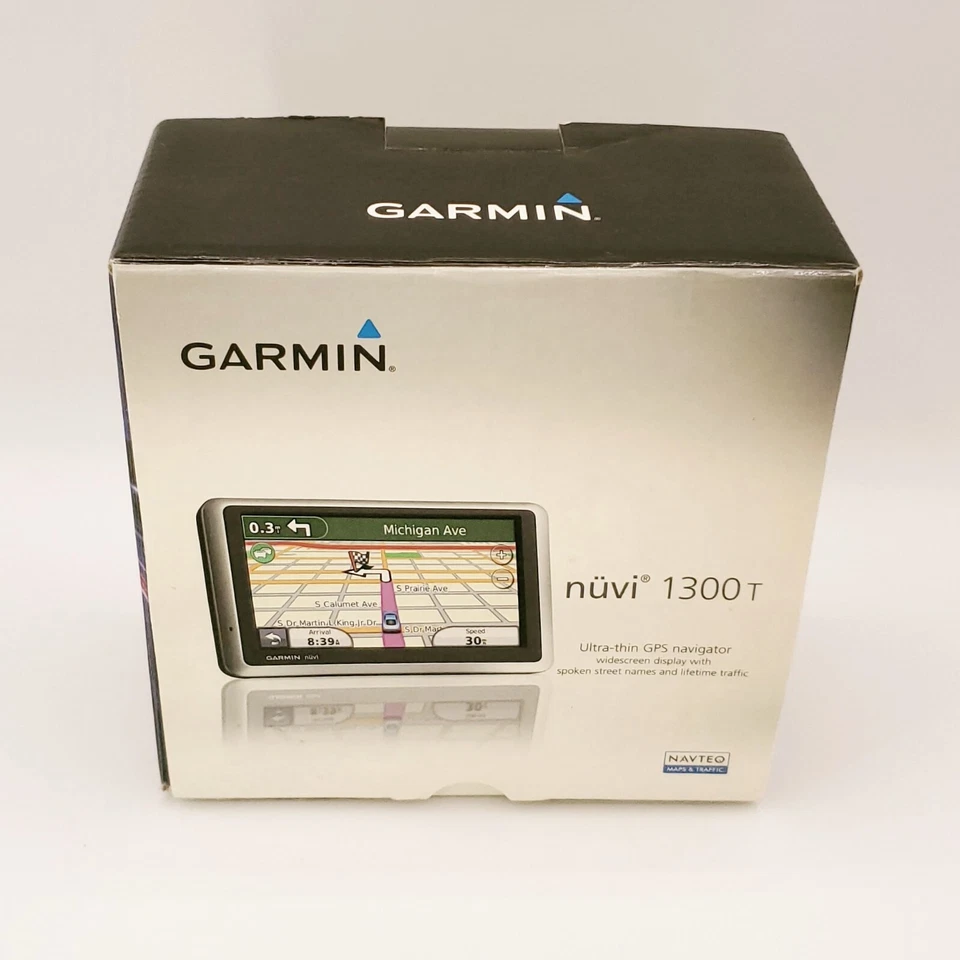 GARMIN nüvi 1300T 4.3-Inch Ultra Thin Portable GPS Navigator TESTED - Image 2 of 4