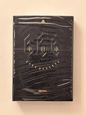 666 Playing Cards (Gold Dark Reserve) by Riffle Shuffle in DS1 NEW Mint RARE