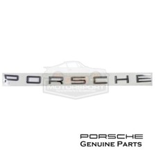 Genuine Porsche Panamera Porsche Emblem Chrome Finish 97055923501