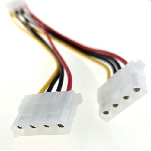 4pin PC Motherboard Fan Splitter 10 Port Hub PWM Cable Connector IDE Power Wire - 第 4/12 張圖片