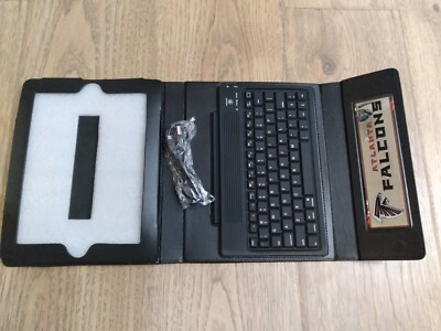 NFL Falcons Team Promark Executive Case for iPad 1 & 2 with Bluetooth Keyboard
