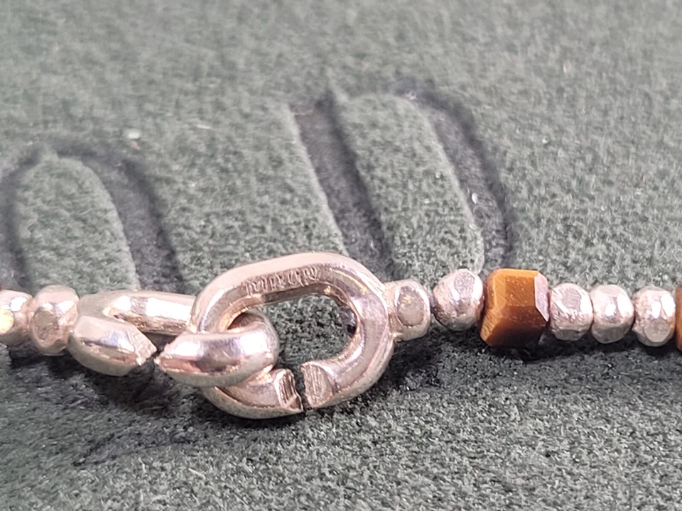 Pulsera M Cohen By Maor Multicolor Cuentas - Plata de Ley .925 8" Para Hombre Foto 4 de 4