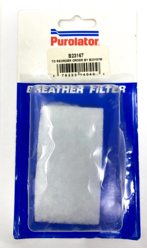 Elemento respirador cárter motor-VIN: 3, FI Purolator B23167 Chrysler Dodge Foto 2 de 3