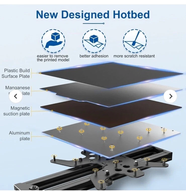 GEEETECH Mizar S FDM 3D Printer Auto-Leveling Dual Z-axis Ultra Silent Board✅ - Image 2 of 4