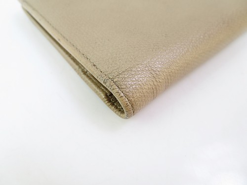 Authentic CHANEL Beige Leather CC Long Wallet Coin Purse #55369 - Picture 9 of 21