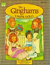 VINTAGE UNCUT 1976 THE GINGHAMS PAPER DOLLS~#1 TOP REPRODUCTION SELLER~ADORABLE