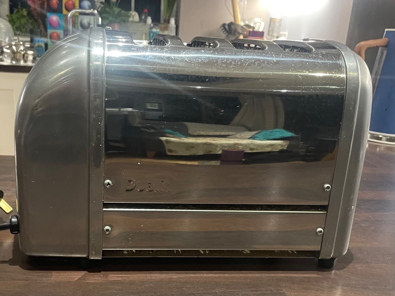 Dualit 40352 2200W Vario 4Slice Toaster Stainless Steel 619743480002