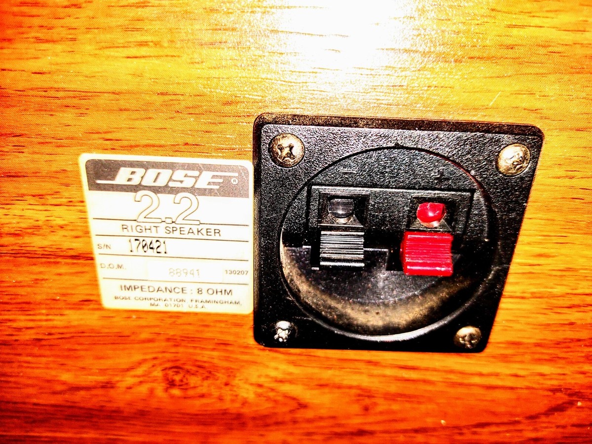 Bose 2.2 Direct Reflecting Bookshelf Speakers Left & Right | eBay