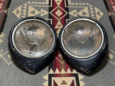Electroline B-10 Headlight Buckets Ford 3739 Teardrop Ratrod Vintage