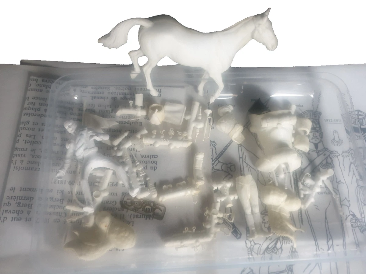 Figurine Historex Carabinier à Cheval Peint - NEUVE