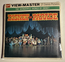 View-Master DISNEY ON PARADE -B517 - 3 Reel Set Booklet V5