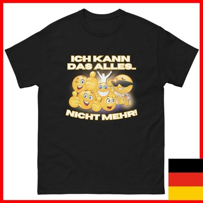 Ich kann das alles nicht mehr T-Shirt   Lustiges Funshirt | Party Festival Shirt