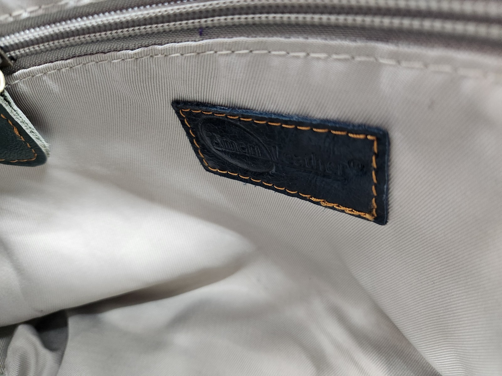 Ameri Leather Purse Slim Woven Shoulder/Crossbody… - image 10