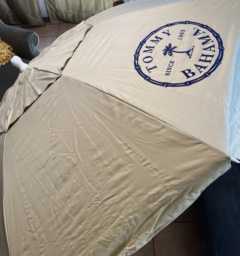 Tommy Bahama 7' Beach Umbrella Tan/Kahiki.    “BR”