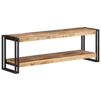 Tv-Schrank Aus Massivem Mangoholz 120X30X40 Cm Sideboard Lowboard