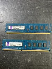 Kingston 4GB Kit (2x2GB) DDR3 1333MHz PC3-10600 RAM - 100% Matched Pair