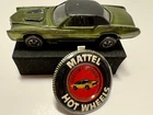 Vintage Hot Wheels Redline 1968 🔥Custom Eldorado🔥 Olive/Brown w/ Button!