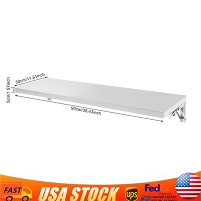 Folding Serving Shelf Stainless Steel Items Storage Rack Kitchen Holding Stand