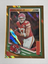 TRAVIS KELCE - 2025 Panini Score Gold Lava /799 #232 Kansas City Chiefs