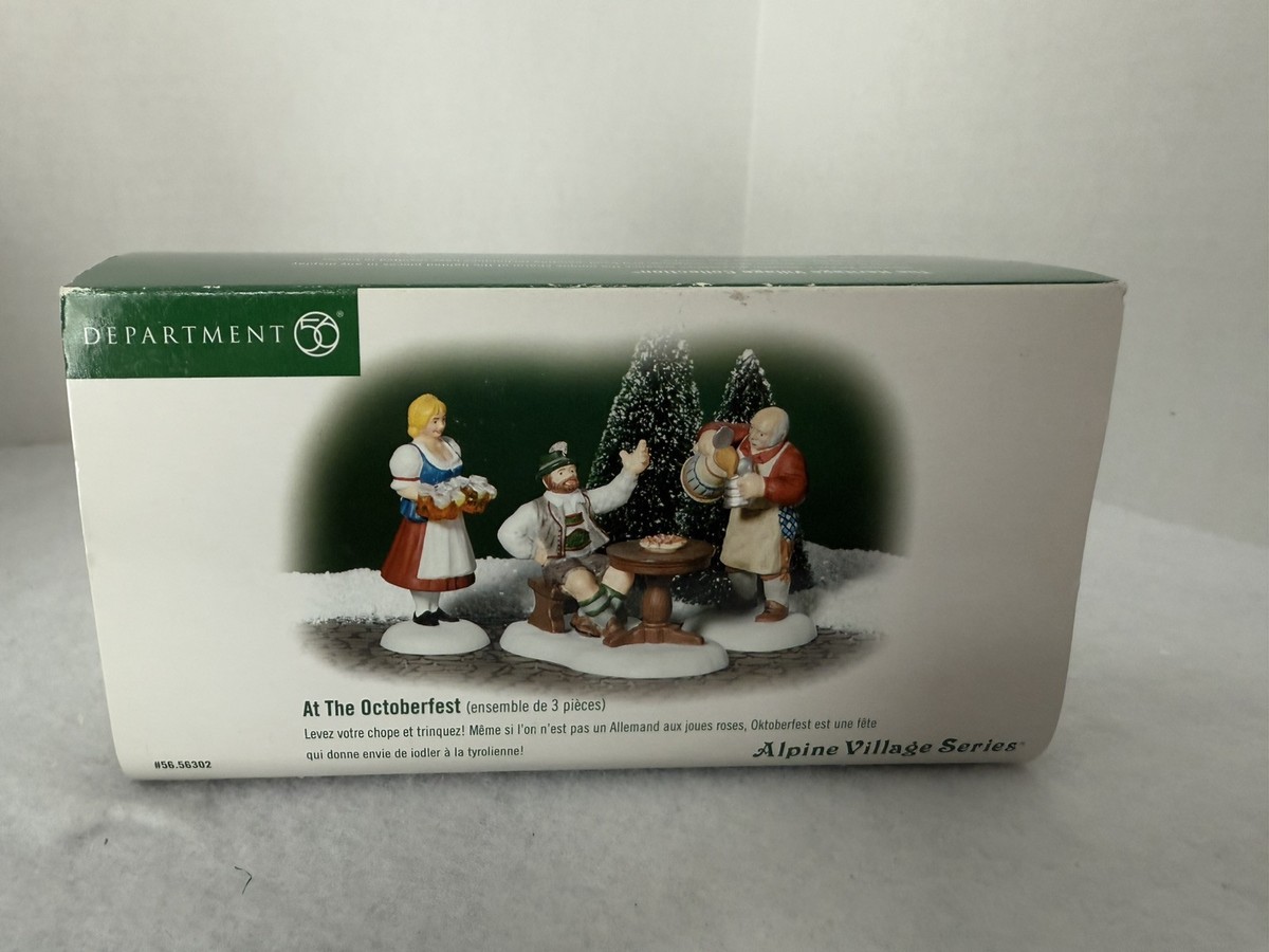 Department 56 Alpine Village At The Octoberfest Beer 56302