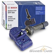 BOSCH RADSENSOR RDKS SCHWARZ GUMMI FÜR KIA LADA LAMBORGHINI LANCIA LAND ROVER 