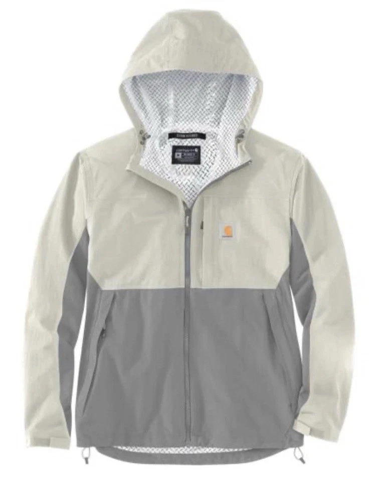 Carhartt Mens Storm Defender Rain Jacket 3XL Relaxed Fit Lightweight Packable