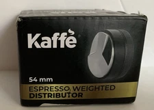 Kaffe 54mm Coffee Distributor Tool w/Adjustable Depths - Stainless Steel Espr...